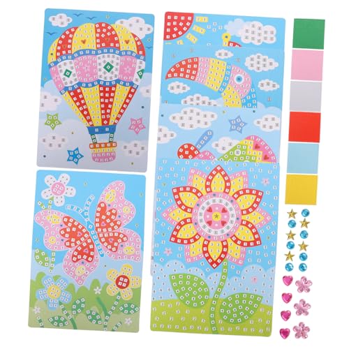 Abaodam 6 Stück Lernspielzeug Für Kinderpuzzle Erkennungsspielzeug Kindergeburtstagsgeschenk -Cartoon-Puzzle Home Decore Basteln Für Im Alter Von 4-8 Jahren Partygeschenke Eva von Abaodam