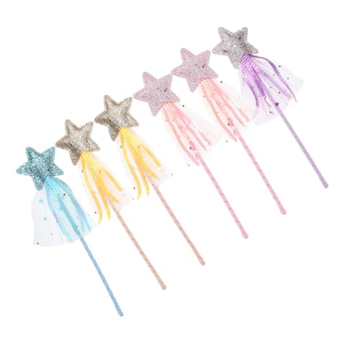 Abaodam 6 Stück Lustige Spielsachen Pop-röhren Fidget Glitzersterne Feenkuchendeckel Welt Bausätze Bausatz Zappeln Mini Zauberstab Pailletten Abaodam 6 Stück Lustige Spielsachen Pop-röhren Fidget Glitzersterne Feenkuchendeckel Welt Bausätze Bausatz Zappeln Mini Zauberstab Pailletten von Abaodam