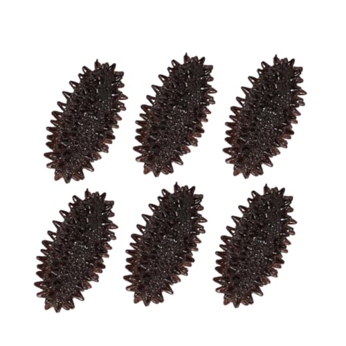 Abaodam 6 Stück Mini-Seegurke Home Decor wohnungsdeko spielwaren Lernmodell Meerwurm wohnraumdeko Simulation Seegurkenmodell Kognitives Modell der Seeschnecke Trepang-Stütze PVC Dark Brown Abaodam 6 Stück Mini-Seegurke Home Decor wohnungsdeko spielwaren Lernmodell Meerwurm wohnraumdeko Simulation Seegurkenmodell Kognitives Modell der Seeschnecke Trepang-Stütze PVC Dark Brown von Abaodam
