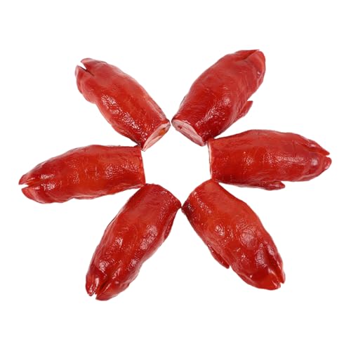 Abaodam Realistische Lebensmittel-Requisiten 6 Stück Mini-schweinefüße Für Ausstellungs- Und Dekorationszwecke Abaodam Realistische Lebensmittel-Requisiten 6 Stück Mini-schweinefüße Für Ausstellungs- Und Dekorationszwecke von Abaodam