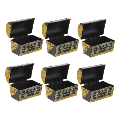 Abaodam 6 Stück Puppenhausminiaturen piraten dekoration Party-Deko-Miniaturen Ornament Puppenhaus Party Zubehör Spielzeugkorb kleine Schmuckkästchen winzige Dinge Puppenmöbel Abs Golden Abaodam 6 Stück Puppenhausminiaturen piraten dekoration Party-Deko-Miniaturen Ornament Puppenhaus Party Zubehör Spielzeugkorb kleine Schmuckkästchen winzige Dinge Puppenmöbel Abs Golden von Abaodam