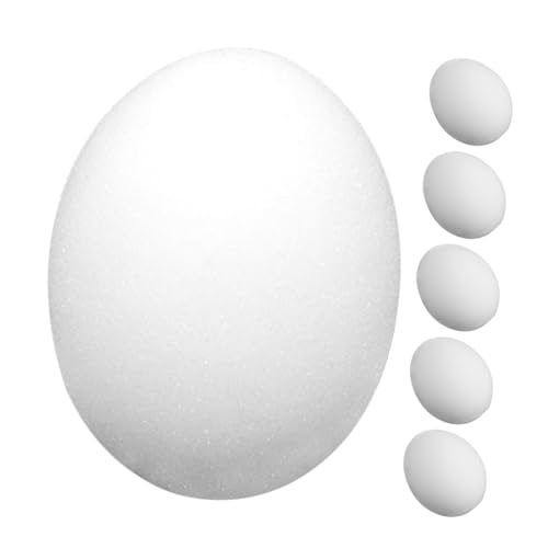 Abaodam 6 Stück Schwammei-Requisiten Zauberer Requisiten Ei Requisiten Illusionsrequisiten Überraschungsspielzeug Trick-zubehör Witziges Trick-Eier Performance-Tools Weiß Abaodam 6 Stück Schwammei-Requisiten Zauberer Requisiten Ei Requisiten Illusionsrequisiten Überraschungsspielzeug Trick-zubehör Witziges Trick-Eier Performance-Tools Weiß von Abaodam