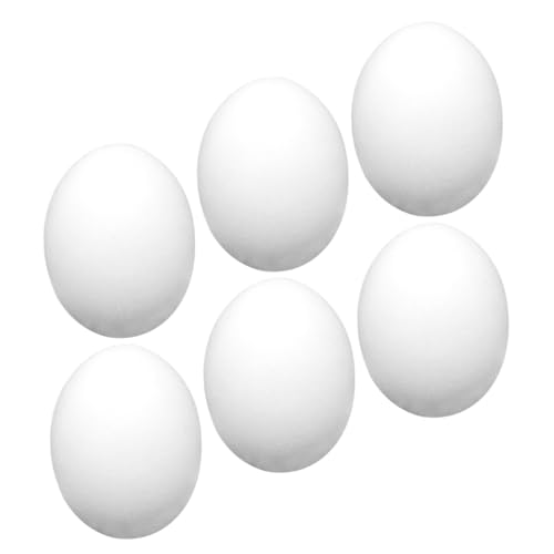 Abaodam 6 Stück Schwammei-Requisiten Zauberer Requisiten Ei Requisiten Trick-Zubehör Illusionsrequisiten Ei-Modelle Eierschmuck Trickspielzeug skurrile Spielzeuge Performance-Tools Weiß Abaodam 6 Stück Schwammei-Requisiten Zauberer Requisiten Ei Requisiten Trick-Zubehör Illusionsrequisiten Ei-Modelle Eierschmuck Trickspielzeug skurrile Spielzeuge Performance-Tools Weiß von Abaodam