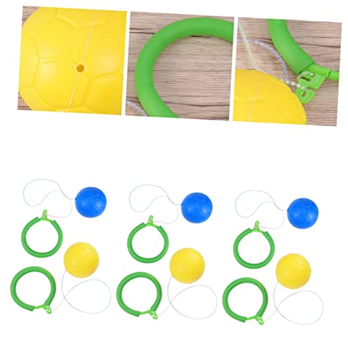Abaodam 6 Stück Sprungring Sprungball Sportspielzeug für Kleinkinder Sprungbälle für Fitnessgeräte Outdoor- für kinderspielzeug Toys Flummi Springender Ball PVC Abaodam 6 Stück Sprungring Sprungball Sportspielzeug für Kleinkinder Sprungbälle für Fitnessgeräte Outdoor- für kinderspielzeug Toys Flummi Springender Ball PVC von Abaodam