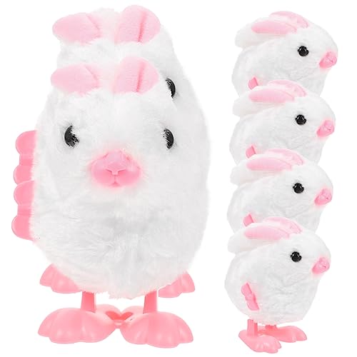 Abaodam 6 Stück Teiliges Aufziehbare Wind Up Hasen Kleine Hüpfende Kaninchen mit Buntes Ostern Mitgebsel und Partygeschenk Abaodam 6 Stück Teiliges Aufziehbare Wind Up Hasen Kleine Hüpfende Kaninchen mit Buntes Ostern Mitgebsel und Partygeschenk von Abaodam