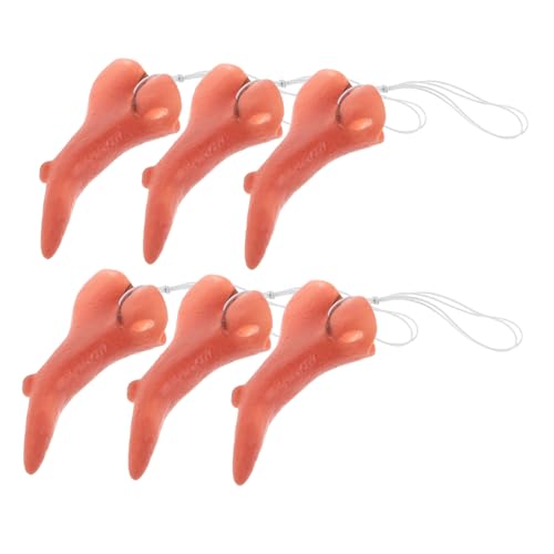 Abaodam 6 Stück Teiliges Hexennasen Leichtem Vinyl Realistische Halloween-nasen für Kostüme Vielseitige Partydekoration und Spaß bei Rollenspielen für Cosplay und Halloween-Events Abaodam 6 Stück Teiliges Hexennasen Leichtem Vinyl Realistische Halloween-nasen für Kostüme Vielseitige Partydekoration und Spaß bei Rollenspielen für Cosplay und Halloween-Events von Abaodam