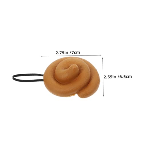 Abaodam 6 Stück Teiliges Kreative Poop Hüte aus Langlebigem PVC Leicht und Bequem Witziges Party Kostüm Zubehör für Halloween Cosplay und Scherzartikel für Erwachsene von Abaodam