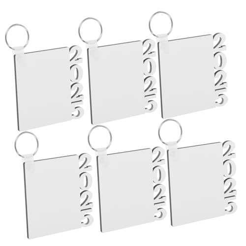 Abaodam 6 Stück Teiliges Leere Schlüsselanhänger für Abschlussfeier Diy Foto Rahmen für Sublimation Personalisierbare Abschluss Dekorationen Vielseitig Nutzbar Erinnerungsstücke Abaodam 6 Stück Teiliges Leere Schlüsselanhänger für Abschlussfeier Diy Foto Rahmen für Sublimation Personalisierbare Abschluss Dekorationen Vielseitig Nutzbar Erinnerungsstücke von Abaodam
