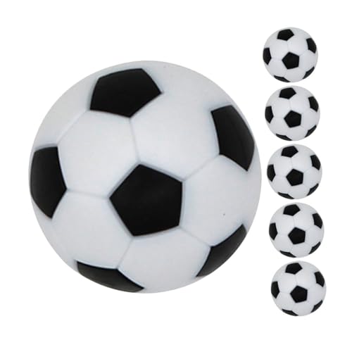Abaodam 6 Stück Teiliges Mini Tischfußball Bälle Ersatzfußbälle für Tischkicker Robust Verschleißfest Geeignet für Erwachsene Party Zubehör Abaodam 6 Stück Teiliges Mini Tischfußball Bälle Ersatzfußbälle für Tischkicker Robust Verschleißfest Geeignet für Erwachsene Party Zubehör von Abaodam