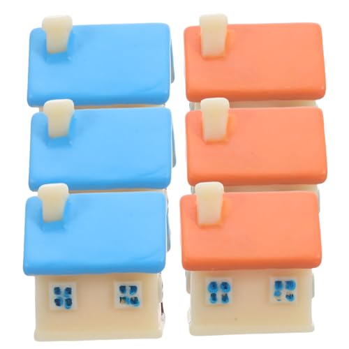 Abaodam 6 Stück Teiliges Miniatur Puppenhaus Dekor Robuste Harz-Figuren für Mikro Landschaft Bezaubernde Miniatur Haus Statuen für DIY Feengarten und Pflanzgefäß Gestaltung Abaodam 6 Stück Teiliges Miniatur Puppenhaus Dekor Robuste Harz-Figuren für Mikro Landschaft Bezaubernde Miniatur Haus Statuen für DIY Feengarten und Pflanzgefäß Gestaltung von Abaodam