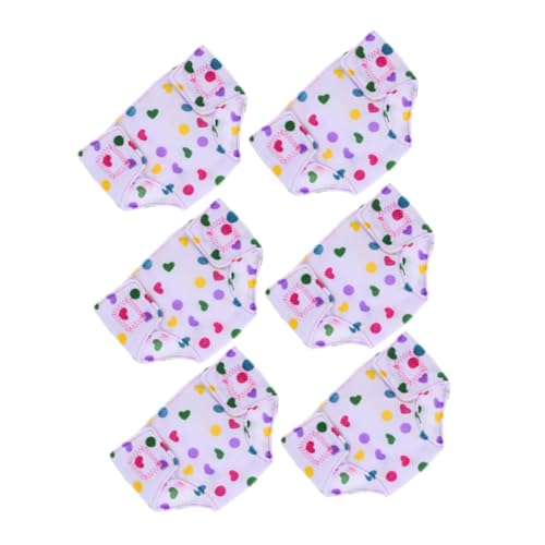 Abaodam 6 Stück Teiliges Puppenwindeln und Unterwäsche Verstellbare Diapers für Puppen Wiederverwendbar Realistisches Puppen zubehör für Fantasievolles Rollenspiel Abaodam 6 Stück Teiliges Puppenwindeln und Unterwäsche Verstellbare Diapers für Puppen Wiederverwendbar Realistisches Puppen zubehör für Fantasievolles Rollenspiel von Abaodam