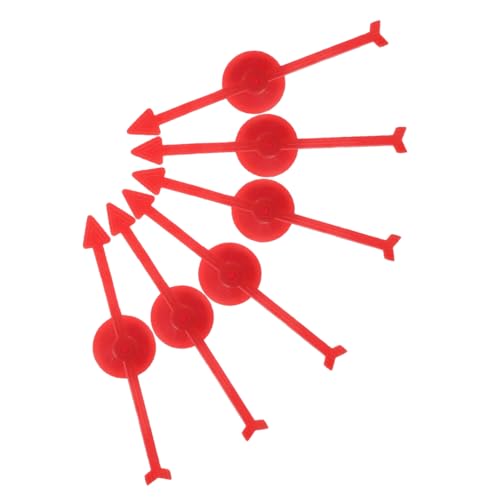 Abaodam 6 Stück Teiliges Rotierende Pfeile für DIY Brettspiele Kunststoff Zeiger für Interaktive Spiele Leicht Wiederverwendbar und Einfach zu Montieren für Party und Abaodam 6 Stück Teiliges Rotierende Pfeile für DIY Brettspiele Kunststoff Zeiger für Interaktive Spiele Leicht Wiederverwendbar und Einfach zu Montieren für Party und von Abaodam