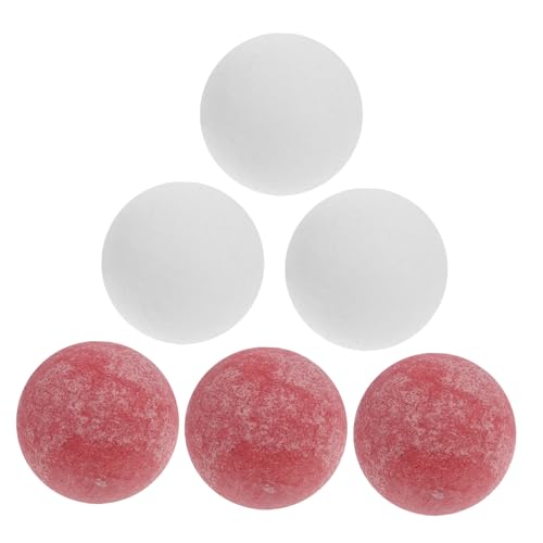 Abaodam Fußball Für Tischfußball 6 Stück 36 Mm Tisch-Schaumstoff-schwebefußbälle Für Tischfußball-spielzubehör Abaodam Fußball Für Tischfußball 6 Stück 36 Mm Tisch-Schaumstoff-schwebefußbälle Für Tischfußball-spielzubehör von Abaodam