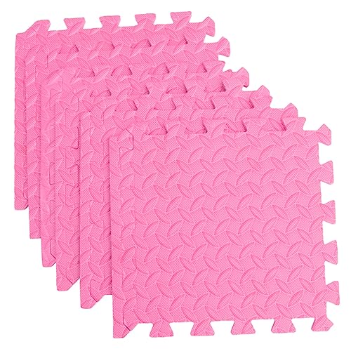 Abaodam 6 Stück Unterlage Teppich Schutz Kindermatte Bodenmatte Schaumstoffmatte Für Ineinandergreifende Fußmatten Pads Spielmatte Babymatten Aus Schaumstoff Rosa Abaodam 6 Stück Unterlage Teppich Schutz Kindermatte Bodenmatte Schaumstoffmatte Für Ineinandergreifende Fußmatten Pads Spielmatte Babymatten Aus Schaumstoff Rosa von Abaodam