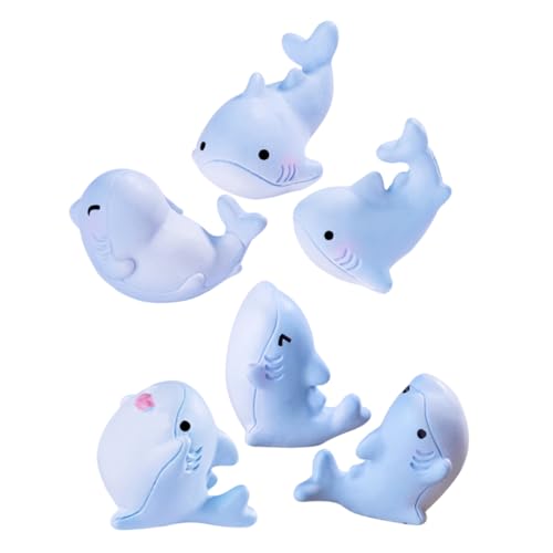 Abaodam 6 Stück Walpuppe Kleine Tierfiguren Kleine Tierfiguren Mini Meerestierfiguren Spieltiere Miniatur Tierdekor Walhai Ozeanspielzeug Himmelblaues Harz Abaodam 6 Stück Walpuppe Kleine Tierfiguren Kleine Tierfiguren Mini Meerestierfiguren Spieltiere Miniatur Tierdekor Walhai Ozeanspielzeug Himmelblaues Harz von Abaodam