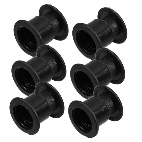 Abaodam 6 Stücke Fußball Tisch PVC Tischplatte Fußball Spiel Tischfußball Tisch Zubehör Tischfußball Tisch Teile Schwarz von Abaodam