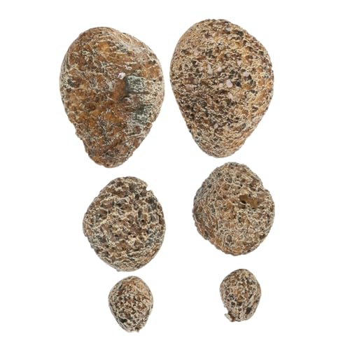 Abaodam 6 Stücke Simulierte Modell Gefälschte Stein Künstliche Bonsai Dekoration Micro Landschaft Decor Künstliche Stein Künstliche Landschaft Terrarium Weichen PVC von Abaodam