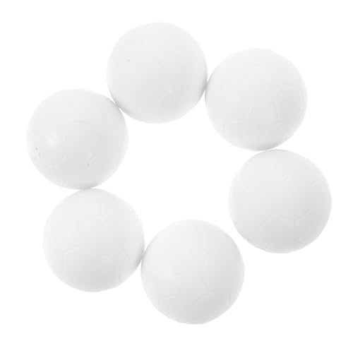 Abaodam 6 Stücke Tischfußball Fußball Tischfußball Spiel Bälle Fußball Ball Desktop Fußball Zubehör Pp Weiß Abaodam 6 Stücke Tischfußball Fußball Tischfußball Spiel Bälle Fußball Ball Desktop Fußball Zubehör Pp Weiß von Abaodam