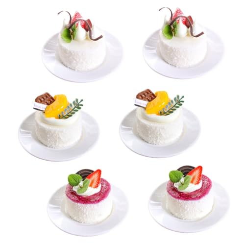 Abaodam 6 Stücke Tortenmodelldekorationen Gefälschter Kuchen Gefälschtes Essen Wohnkultur Künstliche Lebensmitteldekoration Gefälschte Kuchen Realistisches Essen Realistischer Kuchen Pu Abaodam 6 Stücke Tortenmodelldekorationen Gefälschter Kuchen Gefälschtes Essen Wohnkultur Künstliche Lebensmitteldekoration Gefälschte Kuchen Realistisches Essen Realistischer Kuchen Pu von Abaodam