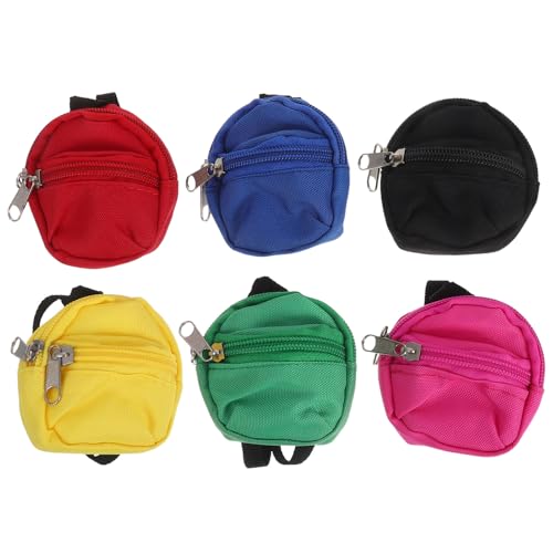 Abaodam 6 Teiliger Puppenrucksack Mini Kleinkindrucksack Kleinkind Mädchen Mini Rucksack Mit Reißverschluss Schultaschen Für Puppen Schönes Puppen Anziehzubehör Schöner Miniatur Abaodam 6 Teiliger Puppenrucksack Mini Kleinkindrucksack Kleinkind Mädchen Mini Rucksack Mit Reißverschluss Schultaschen Für Puppen Schönes Puppen Anziehzubehör Schöner Miniatur von Abaodam