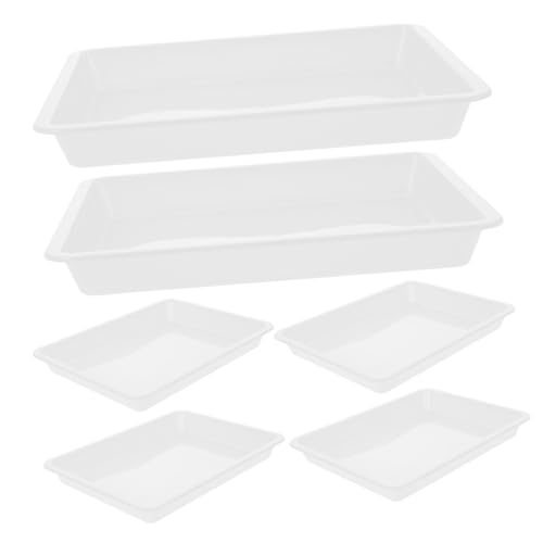 Abaodam 6 Teiliges Puzzle Tablett Haushalts Aufbewahrungstabletts Serviertabletts Für Servier Organizer Puzzle Blockhalter Perlen Aufbewahrungsbehälter Soda Tablett Zum Bemalen Von von Abaodam