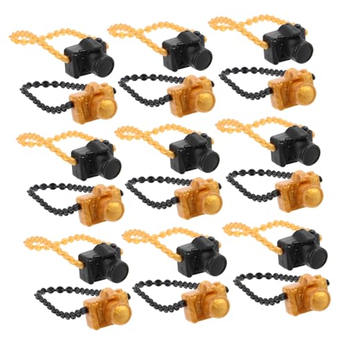 Abaodam 60 Stück Teiliges Goldfarbener Kette Vintage Puppenkamera als Tragbares Zubehör für Puppenhaus-Dekoration und Kreatives Rollenspiel Abaodam 60 Stück Teiliges Goldfarbener Kette Vintage Puppenkamera als Tragbares Zubehör für Puppenhaus-Dekoration und Kreatives Rollenspiel von Abaodam