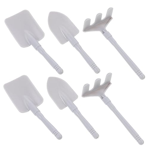 Abaodam 60St Mini-Schaufel für hühner Passend für die meisten Spielzeughäuser grau Puppenhaus Zubehör Mini-Gartengerät-Modell Mini-Modelle Plastik Grey Abaodam 60St Mini-Schaufel für hühner Passend für die meisten Spielzeughäuser grau Puppenhaus Zubehör Mini-Gartengerät-Modell Mini-Modelle Plastik Grey von Abaodam