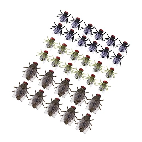 Abaodam 60Stücke Halloween Gefälschte Gruselige Insektenmodelle für Streichspiele Realistische Horror Spielzeuge für Partys und Scherze Abaodam 60Stücke Halloween Gefälschte Gruselige Insektenmodelle für Streichspiele Realistische Horror Spielzeuge für Partys und Scherze von Abaodam