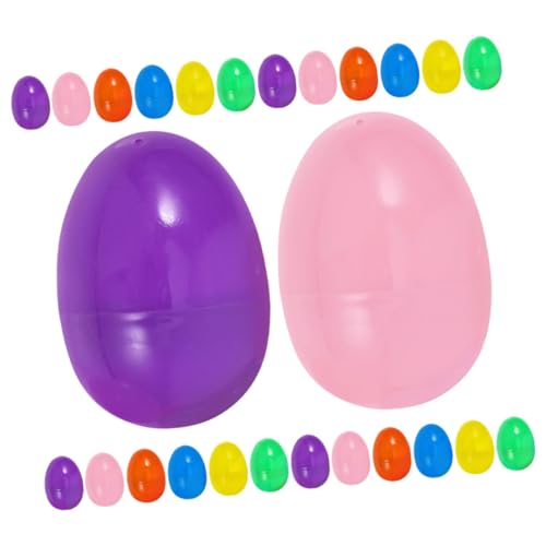 Abaodam Künstliche Ostereier 60 Stück Bunte Befüllbare Eier Für Osterdekoration Gastgeschenke Und Partydekorationen Abaodam Künstliche Ostereier 60 Stück Bunte Befüllbare Eier Für Osterdekoration Gastgeschenke Und Partydekorationen von Abaodam