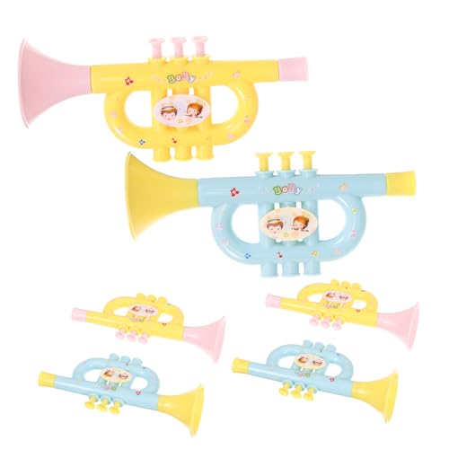 Abaodam 6St Trompeteninstrument Kleinkinderinstrumente Instrument für Trompete Leier musikinstrumente für Music Instruments for Kinderspielzeug Instrumentenmodelle Abs von Abaodam