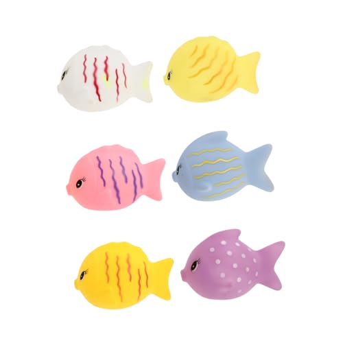 Abaodam 6Stücke Badespielzeug für Spritzendes Wasserspielzeug Umweltfreundliches Badspielzeug mit Clockwork Design Sicher und Leicht für Kleine Hände Zufällige Farben Abaodam 6Stücke Badespielzeug für Spritzendes Wasserspielzeug Umweltfreundliches Badspielzeug mit Clockwork Design Sicher und Leicht für Kleine Hände Zufällige Farben von Abaodam