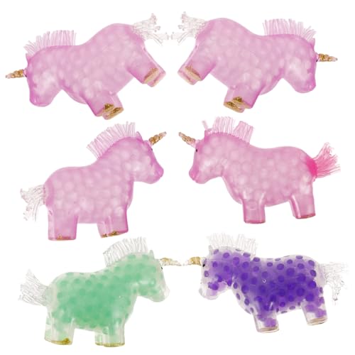 Abaodam Einhorn Stressball 6 Stücke Antistress Spielzeug für Kinder Erwachsene Dehnspielzeug für Stressabbau Lustige Einhorn Partygeschenke Sicheres Quetschspielzeug aus TPR Abaodam Einhorn Stressball 6 Stücke Antistress Spielzeug für Kinder Erwachsene Dehnspielzeug für Stressabbau Lustige Einhorn Partygeschenke Sicheres Quetschspielzeug aus TPR von Abaodam