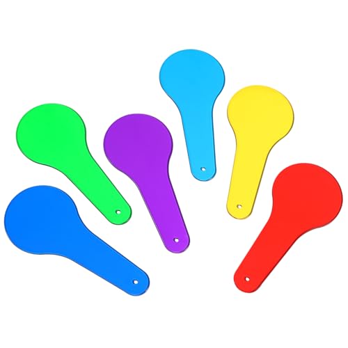 Abaodam 6Stücke Lernfarbpaddel Für Optische Experimentierfarben Mit Rutschfestem Griff Fördert Farbkenntnis Und Kreativität Für Experimente Und Spielspaß Abaodam 6Stücke Lernfarbpaddel Für Optische Experimentierfarben Mit Rutschfestem Griff Fördert Farbkenntnis Und Kreativität Für Experimente Und Spielspaß von Abaodam