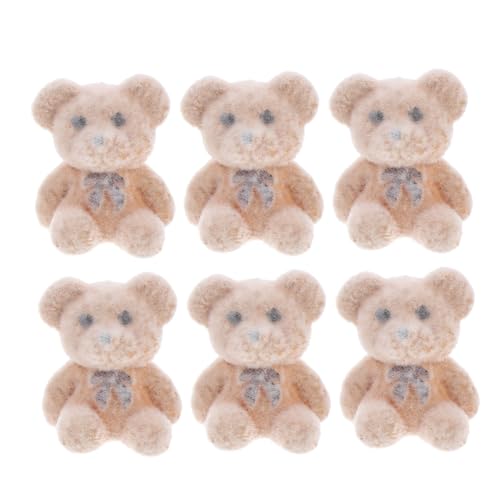 Abaodam 6stücke Plüschfiguren Flockige Weiche Teddybären Für Hochzeiten Geburtstagsfeiern Und -Dekorationen Und Lichtbraun Abaodam 6stücke Plüschfiguren Flockige Weiche Teddybären Für Hochzeiten Geburtstagsfeiern Und -Dekorationen Und Lichtbraun von Abaodam
