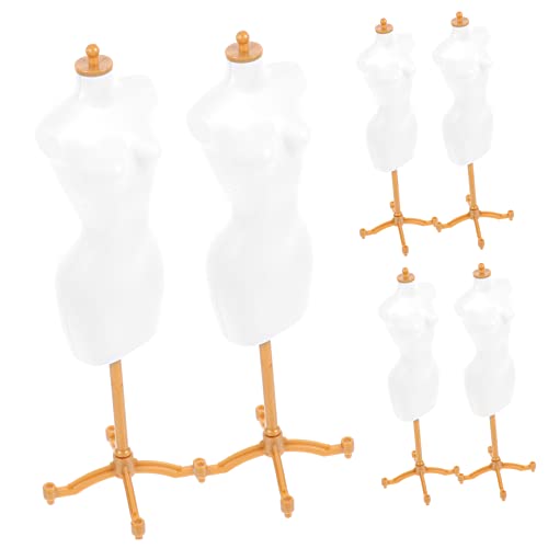 Abaodam 6Stücke Miniatur Puppen Mannequin Kleiderständer für Puppenkleidung für Puppenhaus Dekoration Sicheres für Kreative Gestaltung Abaodam 6Stücke Miniatur Puppen Mannequin Kleiderständer für Puppenkleidung für Puppenhaus Dekoration Sicheres für Kreative Gestaltung von Abaodam