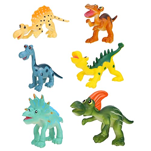 Abaodam 6Stücke Teiliges Tiermodell Lernspielzeug für Realistische Simulationstiere für Kreatives Rollenspiel und Kognitives Lernen Geschenkidee für Fans von Abaodam