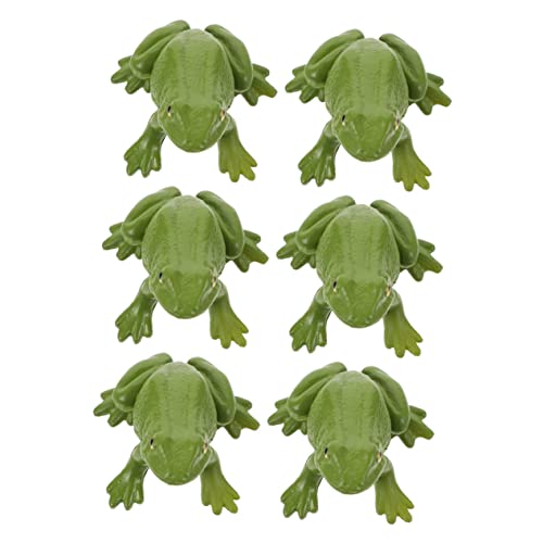 Abaodam Einzigartige Sound Frosch Modell Spielzeug 6 Stücke Pädagogisches Frosch Figuren Für Kinder Decor Abaodam Einzigartige Sound Frosch Modell Spielzeug 6 Stücke Pädagogisches Frosch Figuren Für Kinder Decor von Abaodam