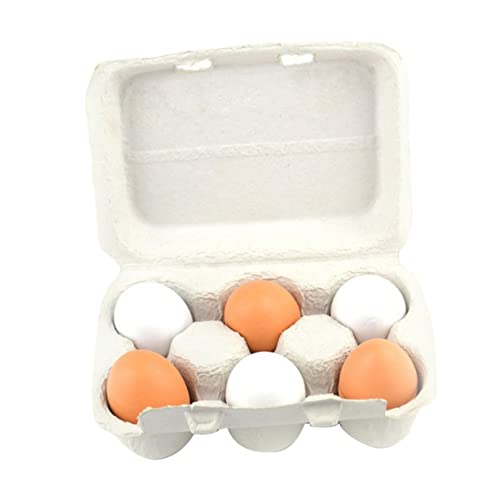 Abaodam 6er Set Ostereier Mit Versteckten Eiern Für Kreatives Lernspielzeug Für Pädagogisches Für Vorschulkinder Ideale Holzspielzeuge Zu Ostern von Abaodam