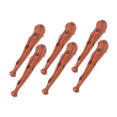Abaodam 6pcs Aufblasbare Baseballschläger Baseball Baseball Party Baseball Party Bevorzugung Poolzubehör Stick Jubel Cosplay Halloween Themen Dekorationen Accessoire (90 cm) von Abaodam