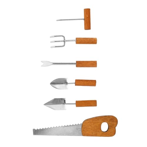 Abaodam 6pcs Mini Doll House Arbeitszubehör Mini Schaufel Und Rake Geeignet Für DIY -sandgartenwerkzeuge Und Bonsai -Ornament -Accessoires Abaodam 6pcs Mini Doll House Arbeitszubehör Mini Schaufel Und Rake Geeignet Für DIY -sandgartenwerkzeuge Und Bonsai -Ornament -Accessoires von Abaodam