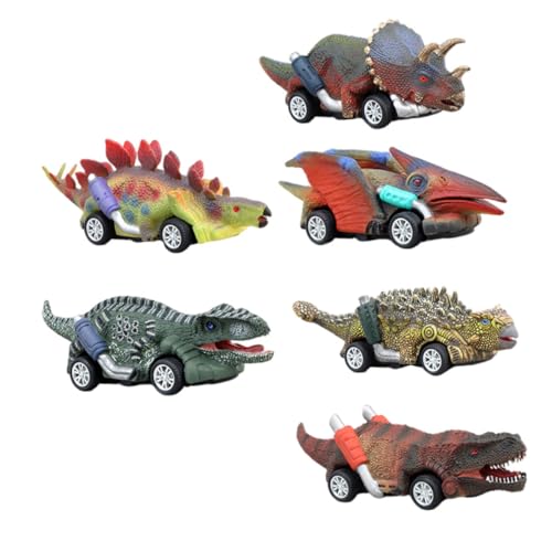 Abaodam Pädagogisches Dinosaurier-Auto-Spielzeug-Set 6-teilig Pull-Back-Dinosaurier-Auto-Spielzeug Für Jungen Und Mädchen Schiebe-lernspielzeug Abaodam Pädagogisches Dinosaurier-Auto-Spielzeug-Set 6-teilig Pull-Back-Dinosaurier-Auto-Spielzeug Für Jungen Und Mädchen Schiebe-lernspielzeug von Abaodam
