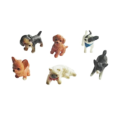 Abaodam 6st Katzen-hunde-figuren Miniaturkatze Miniatur-hundefiguren Hundespielzeug Figur Mini-haustier-statue-ornament Mini-katze-hund-statue Tierfiguren Modell Mini-katze-hund-ornament Abaodam 6st Katzen-hunde-figuren Miniaturkatze Miniatur-hundefiguren Hundespielzeug Figur Mini-haustier-statue-ornament Mini-katze-hund-statue Tierfiguren Modell Mini-katze-hund-ornament von Abaodam