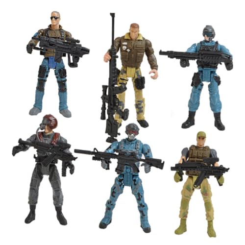 Abaodam 6st Polizeimodell Zur Terrorismusbekämpfung Zubehör Für Spezialeinheiten Soldatenmodelle Für Spezialeinheiten Modell Der Spezialeinheiten Militärische Figuren Plastik Abaodam 6st Polizeimodell Zur Terrorismusbekämpfung Zubehör Für Spezialeinheiten Soldatenmodelle Für Spezialeinheiten Modell Der Spezialeinheiten Militärische Figuren Plastik von Abaodam