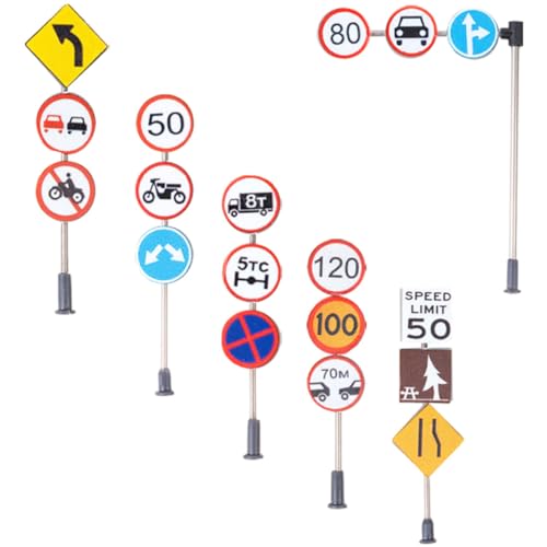 Abaodam 6st Zubehör Für Mikrolandschaften Tischdekoration Aus Sand Verkehrsindikatormodell Miniatur-verkehrsbarrikadenschild Hilfsmittel Für Den Schulunterricht Abs Plus Edelstahl Abaodam 6st Zubehör Für Mikrolandschaften Tischdekoration Aus Sand Verkehrsindikatormodell Miniatur-verkehrsbarrikadenschild Hilfsmittel Für Den Schulunterricht Abs Plus Edelstahl von Abaodam