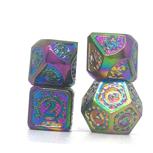 Abaodam 7 Stück Digitale Würfel unterhaltungsspiele farbwürfel Ludo brettspiel brettspiel настольная игра Colour Cube facettenreiche Würfel von Abaodam