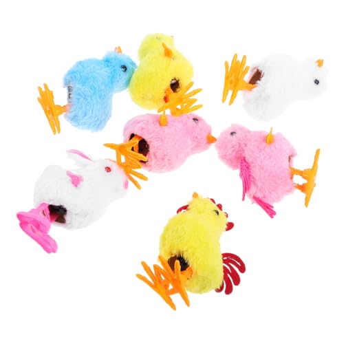 Abaodam 7 Stück Teiliges Aufziehspielzeug mit Flauschigen Farbenfrohen Küken und Häschen Fördert Feinmotorik und Beobachtungsvermögen Ostern Mitgebsel für Kindergeburtstag und Spiele Abaodam 7 Stück Teiliges Aufziehspielzeug mit Flauschigen Farbenfrohen Küken und Häschen Fördert Feinmotorik und Beobachtungsvermögen Ostern Mitgebsel für Kindergeburtstag und Spiele von Abaodam