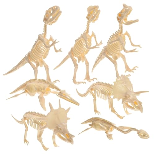 Abaodam 7 Stück Teiliges DIY Dinosaurier Skelett Spielzeugset für Kreatives Bastelset mit Realistischen Details für Wissenschaftliche Spiele und Geburtstagsfeiern Abaodam 7 Stück Teiliges DIY Dinosaurier Skelett Spielzeugset für Kreatives Bastelset mit Realistischen Details für Wissenschaftliche Spiele und Geburtstagsfeiern von Abaodam