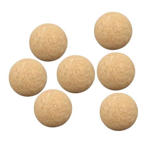 Abaodam Tischfußballspiel-Essentials – 7-teiliger Mini-Kork Weicher Fußball Mit Stoppern Ersatz Für Kinder Und Erwachsene Geeignet Für Tischfußballtische Abaodam Tischfußballspiel-Essentials – 7-teiliger Mini-Kork Weicher Fußball Mit Stoppern Ersatz Für Kinder Und Erwachsene Geeignet Für Tischfußballtische von Abaodam