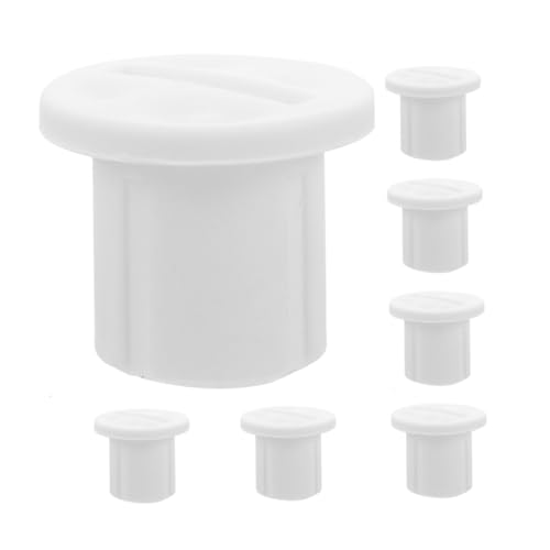 Abaodam 7 Stück Toilettenschrauben Ersatz-kunststoffschrauben Für Den Töpfchensitz Toilettenzubehör Toilettensitzschrauben Aus Kunststoff Wc Sitz Schraube Weiß Plastik Abaodam 7 Stück Toilettenschrauben Ersatz-kunststoffschrauben Für Den Töpfchensitz Toilettenzubehör Toilettensitzschrauben Aus Kunststoff Wc Sitz Schraube Weiß Plastik von Abaodam