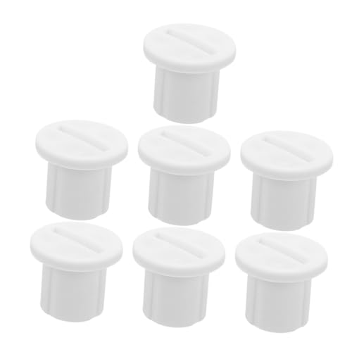 Abaodam 7 Stück Toilettenschrauben Wc Sitz Schraube Toilettensitzschrauben Aus Kunststoff Toilettenzubehör Ersatz-kunststoffschrauben Für Den Töpfchensitz Weiß Plastik Abaodam 7 Stück Toilettenschrauben Wc Sitz Schraube Toilettensitzschrauben Aus Kunststoff Toilettenzubehör Ersatz-kunststoffschrauben Für Den Töpfchensitz Weiß Plastik von Abaodam